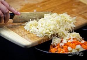 Винегрет с капустой - фото шаг 7
