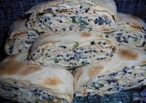 Лаваш с тунцом консервированным - фото шаг 7